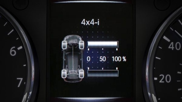 TFT-монітор автомобіля Nissan X-TRAIL: режими водіння