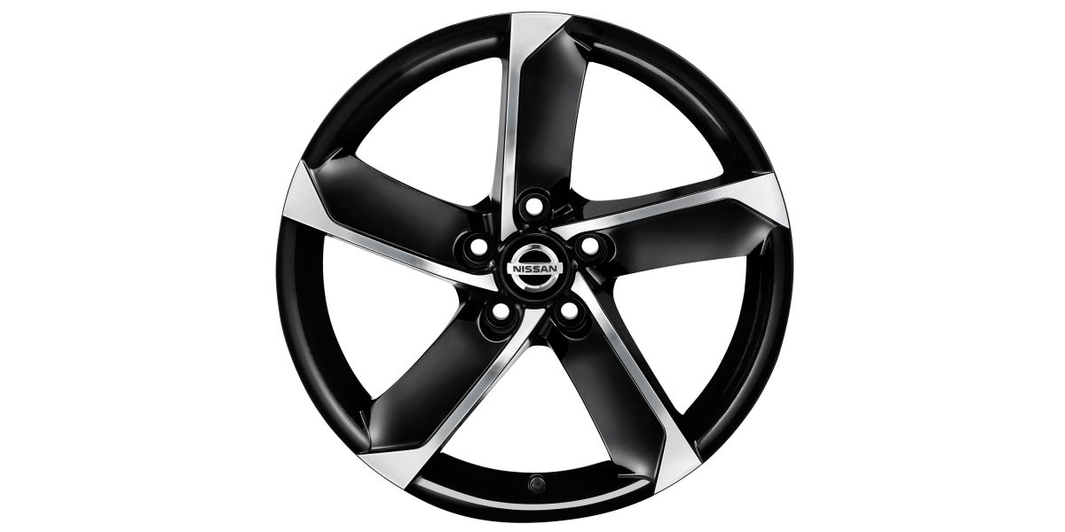 18-дюймовий литий диск HIMALAYA для Nissan X-TRAIL, чорний металік, полірований
