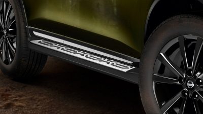 Алюминиевые боковые пороги для Nissan X-TRAIL