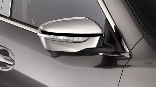 Хромированные накладки на зеркала Nissan X-TRAIL